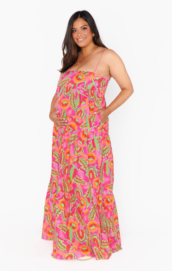 Long Weekend Maxi Dress ~ Paradise Palms – Show Me Your Mumu