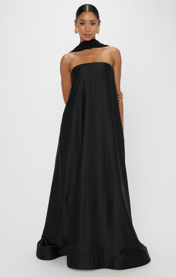 black satin tube dress Tinsley Dress, in Luxe Satin, Size: XL | Show Me Your Mumu dress_type_Tulle 29 inch) WASH and Mother Earth Floral Wrap Girl Dress:3-6 months