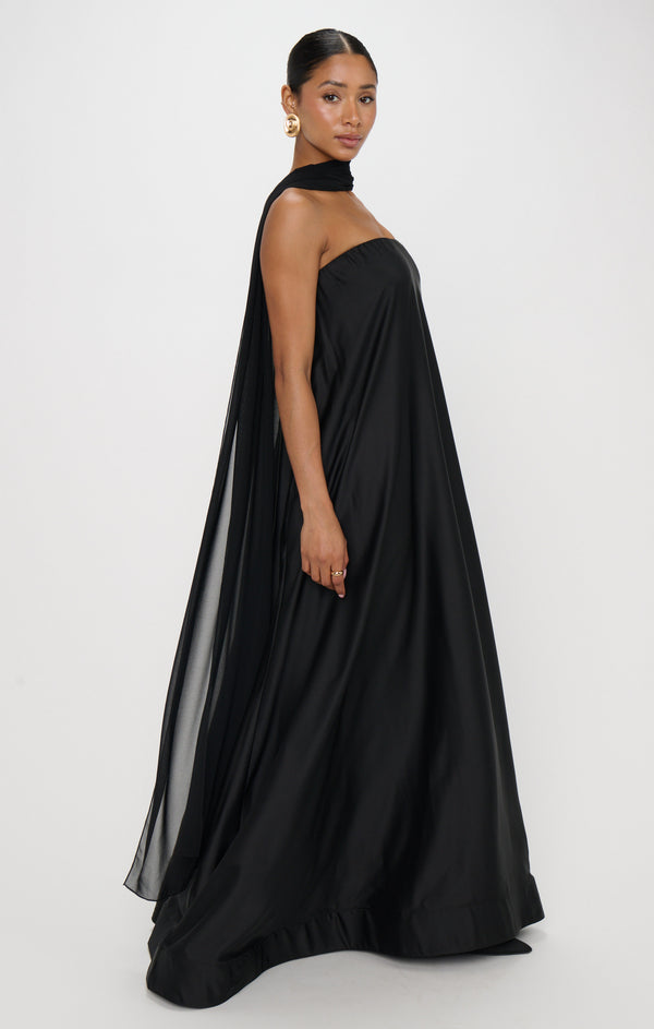 black dress tube Tinsley Dress, in Luxe Satin, Size: XL | Show Me Your Mumu Length 53.5 __with:ACC1262_SILVER Size Guide:10 File:Nicole Kidman (7158355209).jpg -