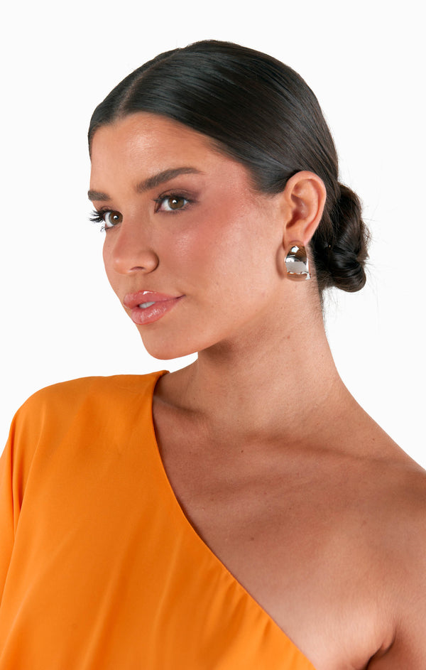 Faithy Jewels Large Lucy Hoop Earrings ~ Silver – Show Me Your Mumu