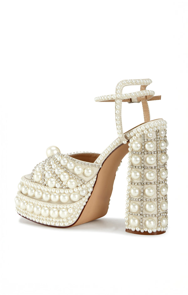 Azalea Wang Astrella Heel ~ White – Show Me Your Mumu