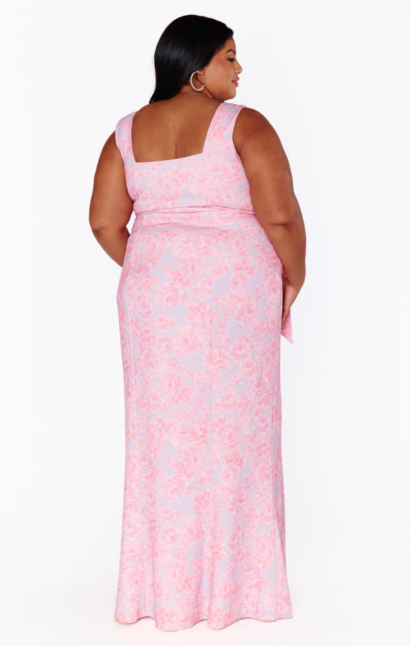 Paris Gown ~ Blushing Floral Stretch – Show Me Your Mumu