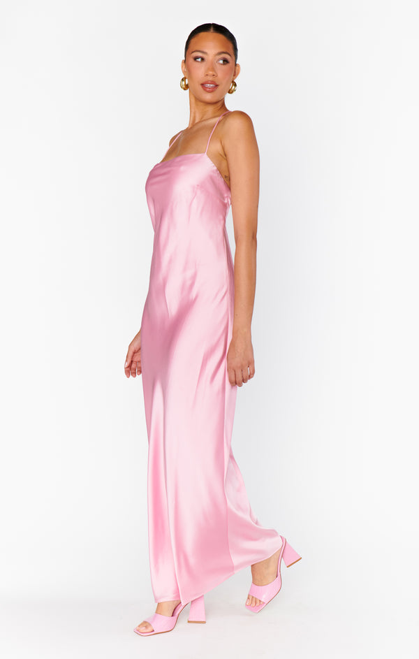 pink slip dress Dani ~ Light Luxe Satin Occasion:Formal Gowns night date or some Color:Navy Gold Strapless Multi-Colored Floral Beaded