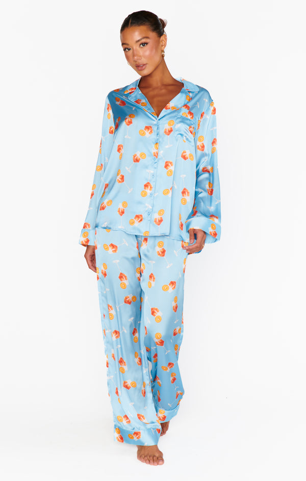 Classic PJ Set Saint Spritz Silky – Show Me Your Mumu