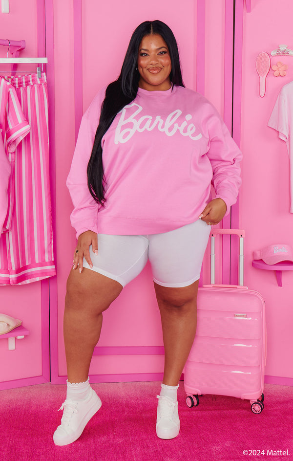 Barbie™ Sweatshirt ~ Barbie™ Pink – Show Me Your Mumu