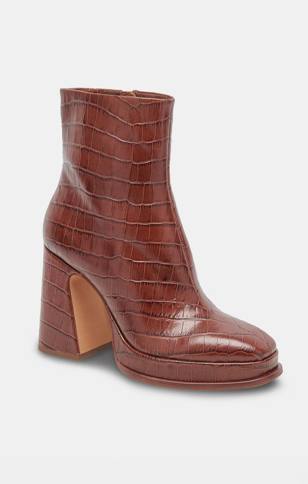 Dolce Vita Lochly Platform Bootie ~ Walnut â Show Me Your Mumu