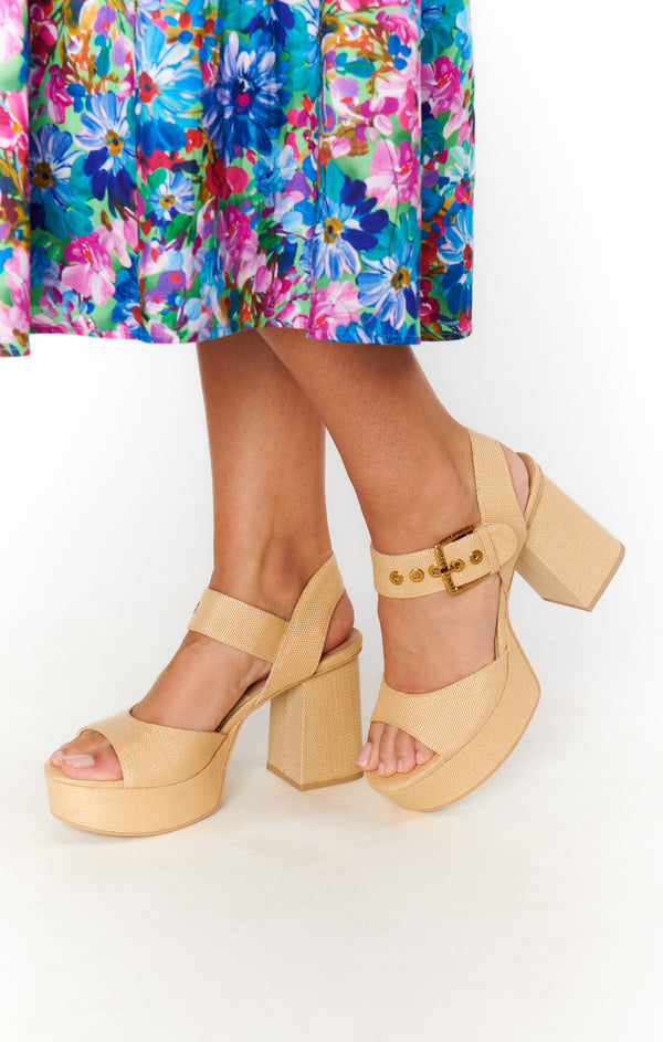 Dolce Vita Bobby Platform Heel ~ Natural – Show Me Your Mumu