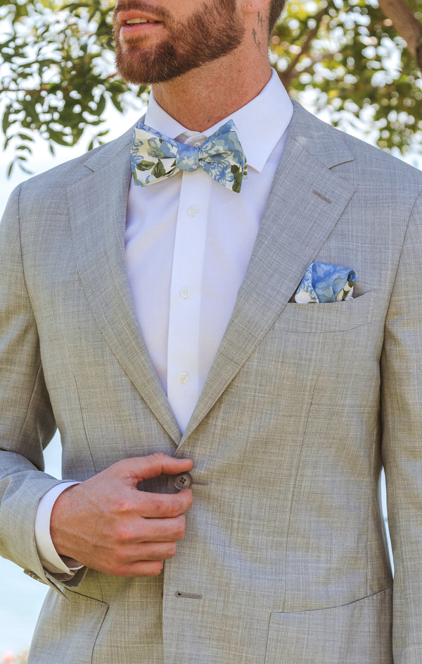 Josh Bow Tie ~ Cottage Floral Blue – Show Me Your Mumu