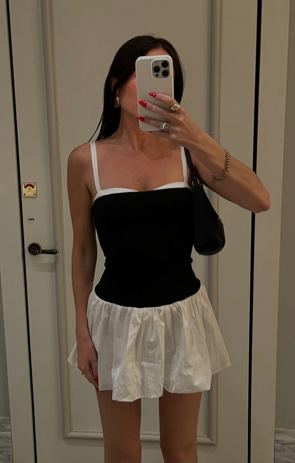 Tiffany Skort Dress ~ Black and White – Show Me Your Mumu Tiffany Skort Dress ~ Black and White – Show Me Your Mumu