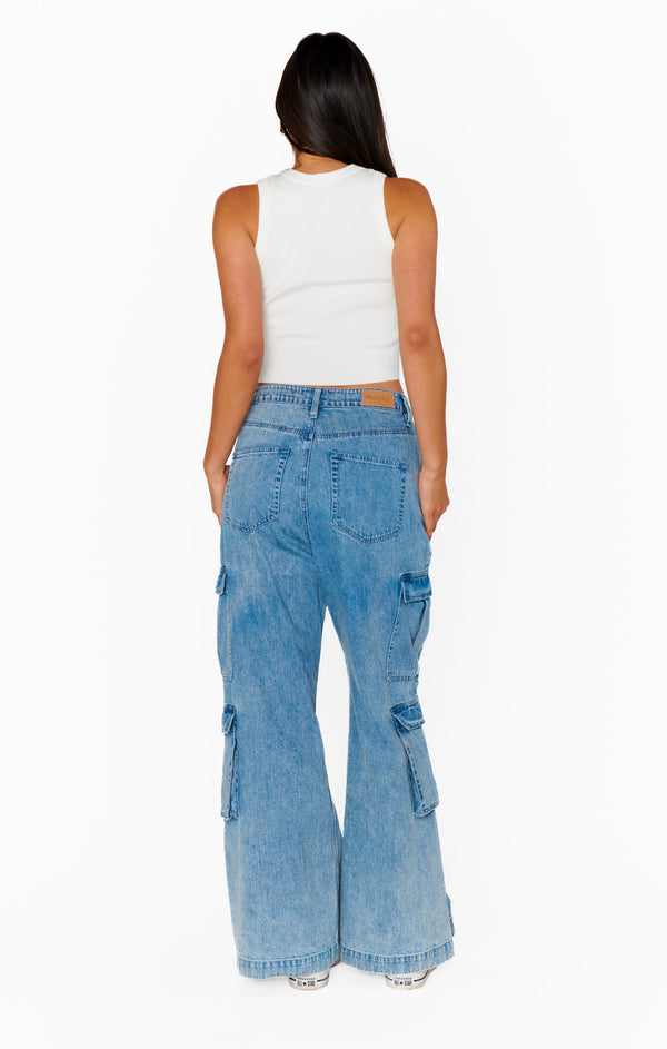 The Cargo Jeans ~ Mountain Mist – Show Me Your Mumu
