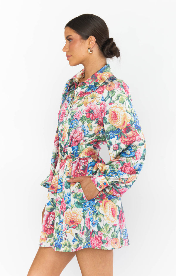 Carrie Collared Dress ~ Dusty Meadows – Show Me Your Mumu