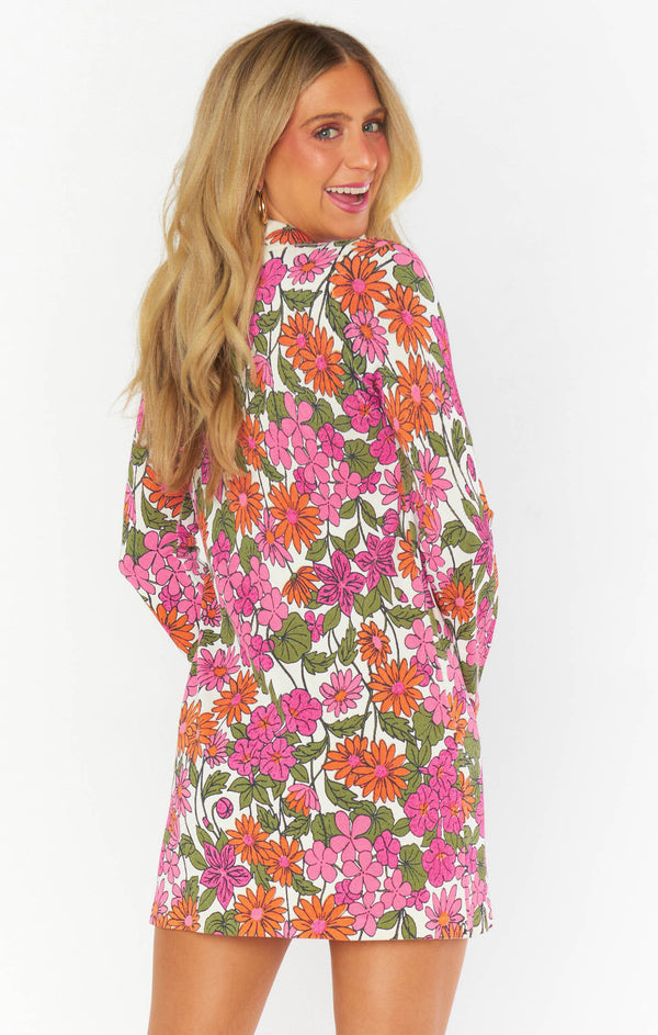 Charlie Collar Dress ~ Carnaby Floral Knit – Show Me Your Mumu