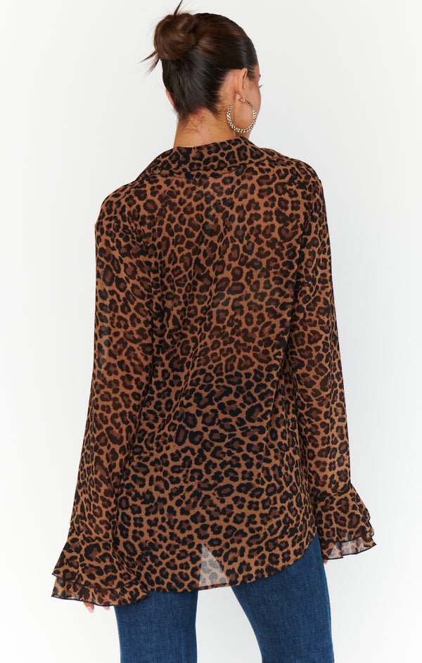 Carmela Top ~ Leopard Latte – Show Me Your Mumu Carmela Top ~ Leopard Latte – Show Me Your Mumu