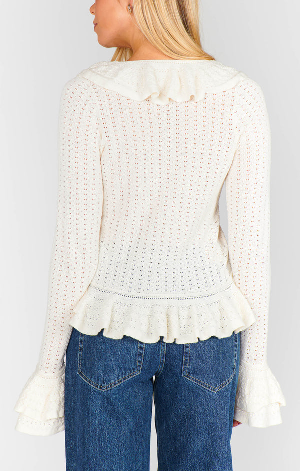 トップス MARRYME MARRY ME ORGANDY FURI FURI TOPS W483 Marry Me top