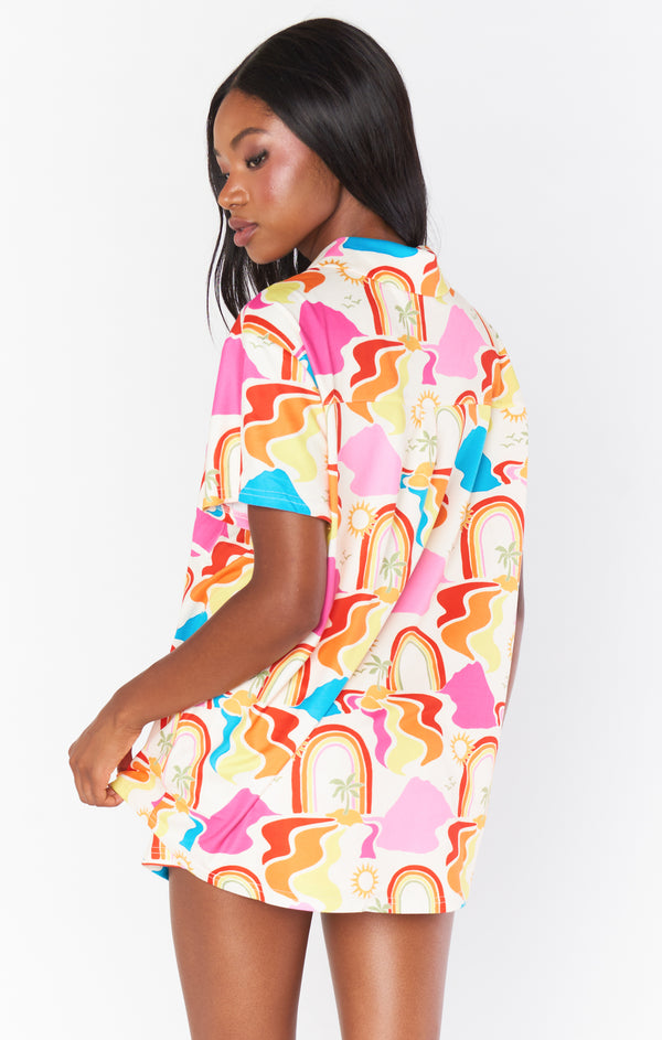 Sunday Morning Sleep Set ~ Rainbow Island Knit – Show Me Your Mumu
