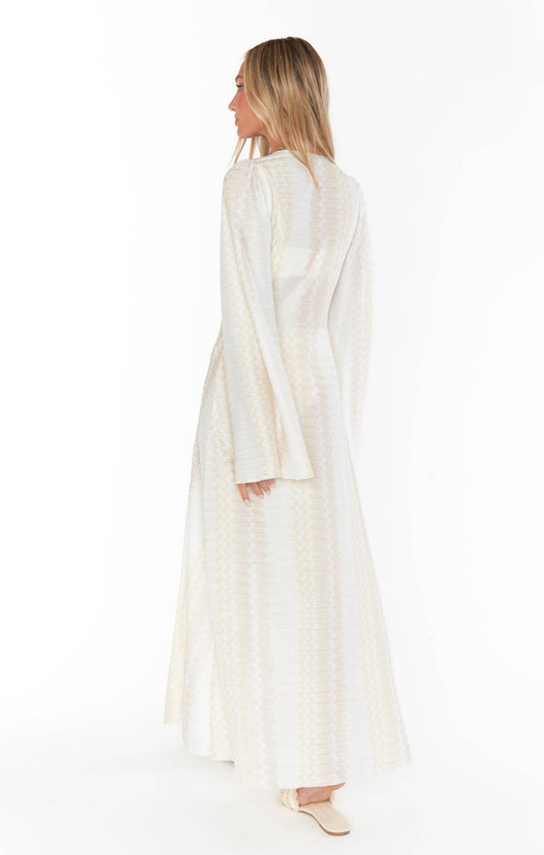 Jet Setter Robe ~ Cream Groovy Knit – Show Me Your Mumu