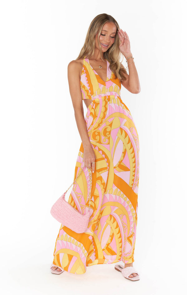 Marisol Maxi Dress ~ Caribbean Cocktail – Show Me Your Mumu