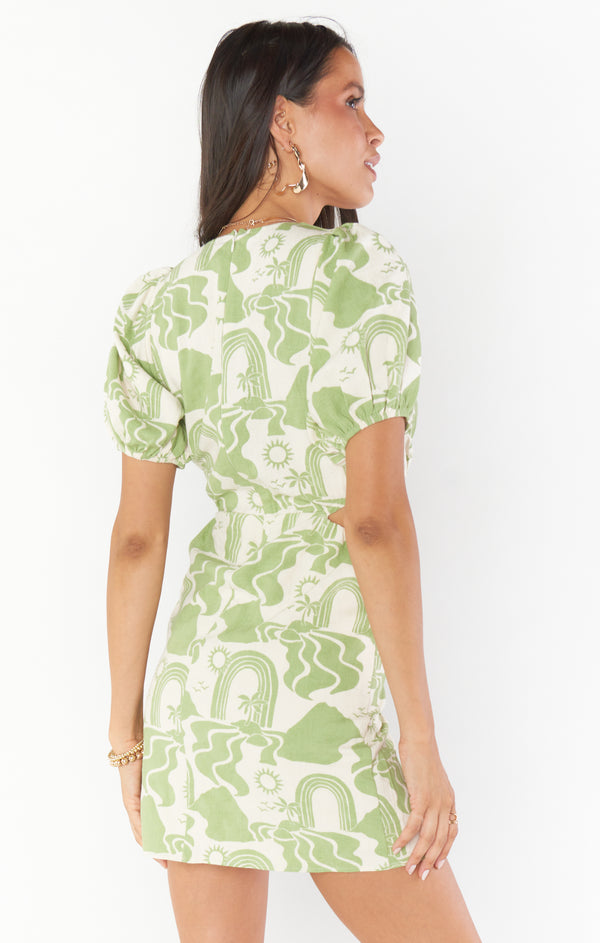 Jessa Mini Dress ~ Desert Sands – Show Me Your Mumu