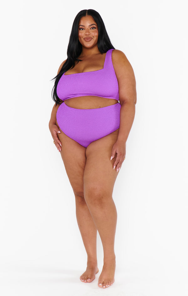 Hot Tub Top ~ Ultra Violet Scrunch – Show Me Your Mumu