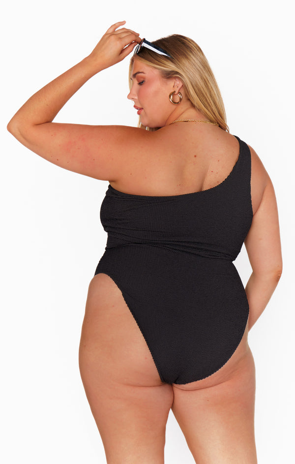 Anchor One Piece ~ Black Scrunch – Show Me Your Mumu