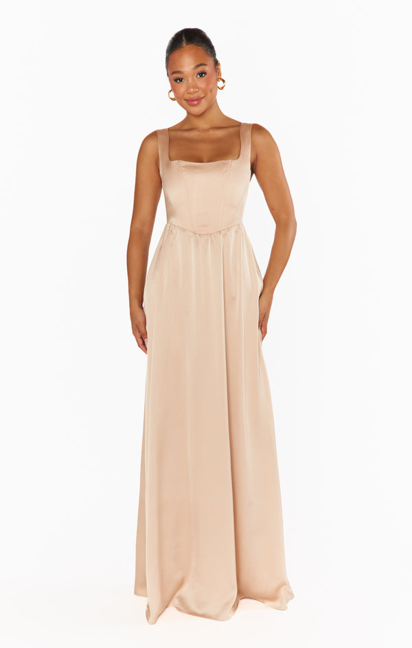 chinese dress ladies Cristal Jenn Maxi Dress – soleatta main image 1