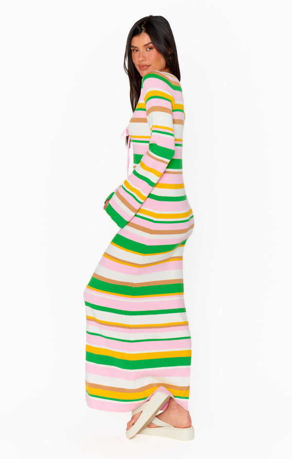 Vacay Maxi Dress ~ Multi Rib Knit  Show Me Your Mumu