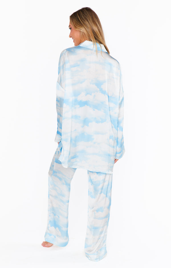 【muse mood】star chef pajama MUK LUKS Petite Dream Cloud Notch Collar Pajama Set - QVC.com