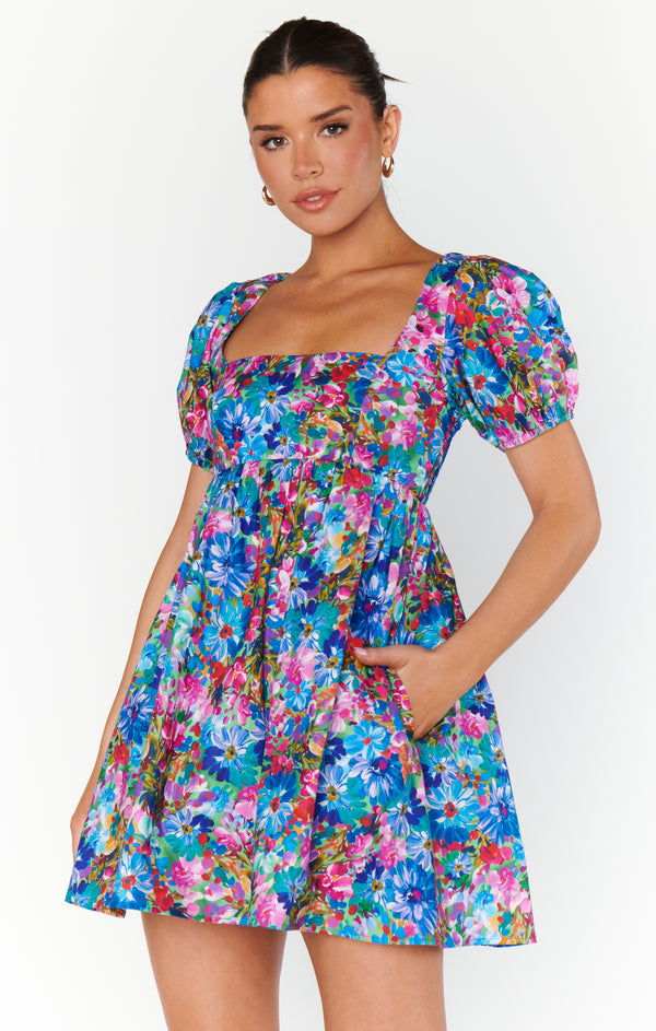 Smitten Babydoll Dress ~ Painterly Meadows – Show Me Your Mumu