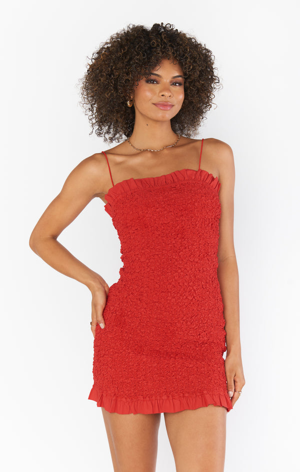 Be Mine Mini Dress ~ Red Texture Stretch – Show Me Your Mumu Be Mine Mini Dress ~ Red Texture Stretch – Show Me Your Mumu
