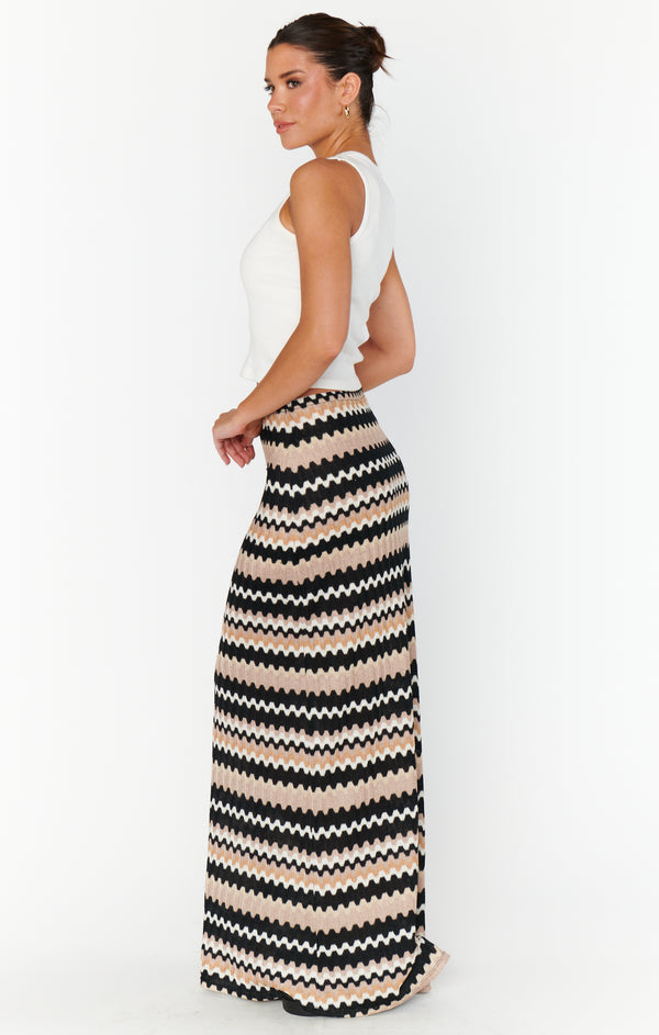 Saturday Skirt ~ Neutral Groovy Knit – Show Me Your Mumu