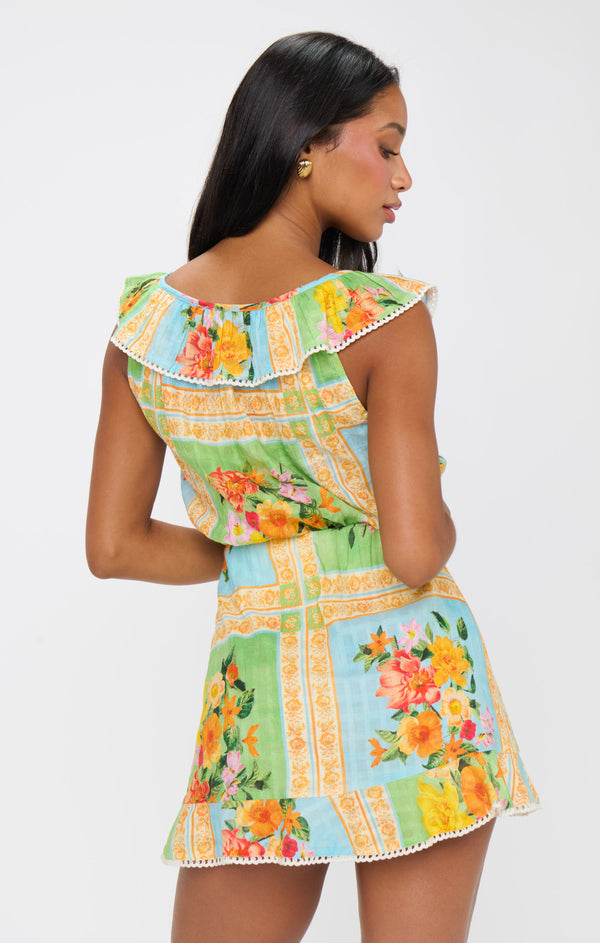All Night Ruffle Skort ~ Country Bouquet – Show Me Your Mumu