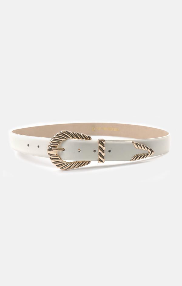 Petit Moments Modern Rodeo Belt ~ White – Show Me Your Mumu