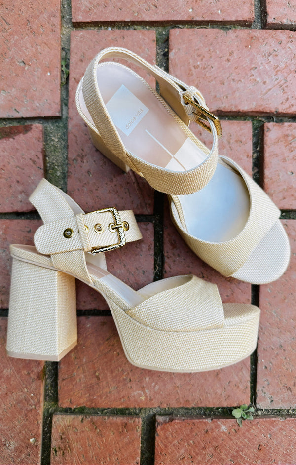Dolce Vita Bobby Platform Heel ~ Natural – Show Me Your Mumu