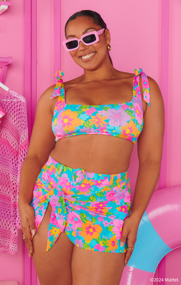 Leyla Sarong ~ Blue Barbie™ Blooms – Show Me Your Mumu