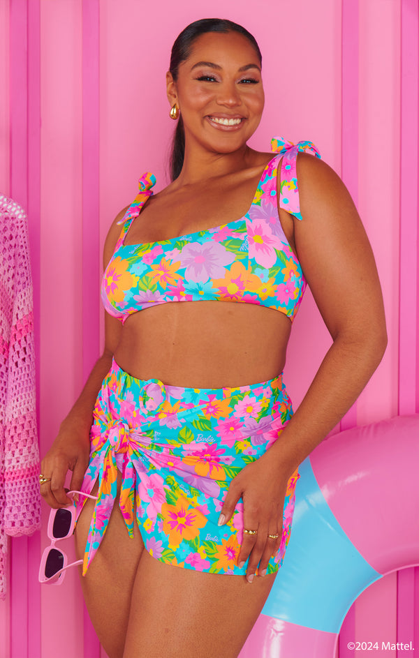 Leyla Sarong ~ Blue Barbie™ Blooms – Show Me Your Mumu