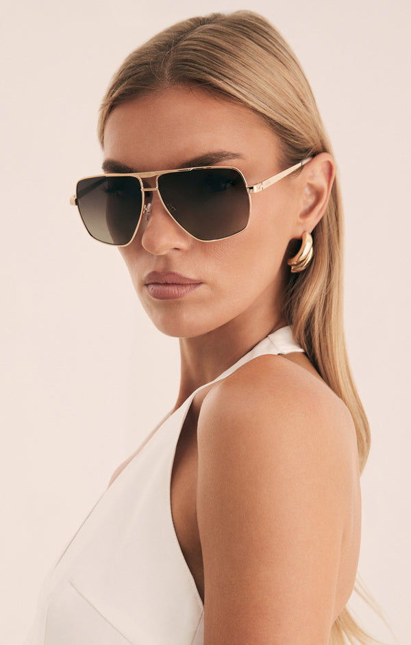 Banbè Eyewear The Grace Sunglasses ~ Light Gold-Taupe Fade – Show Me ...