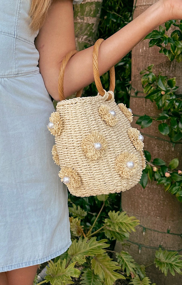 Elia Straw Bag ~ Light Natural Show Me Your Mumu Elia Straw Bag ~ Light Natural Show Me Your Mumu