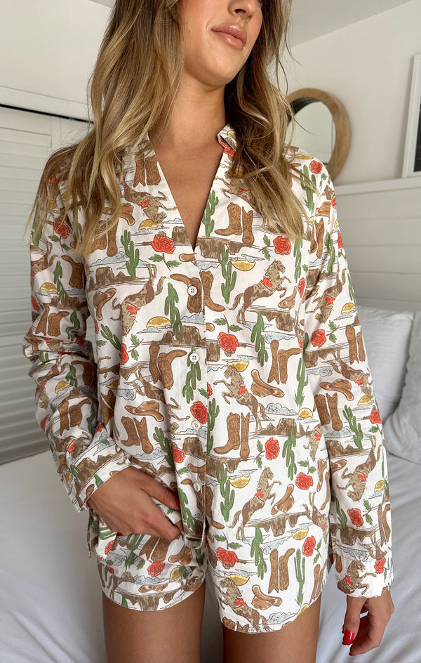 Early Riser PJ Set ~ Rodeo Escape – Show Me Your Mumu