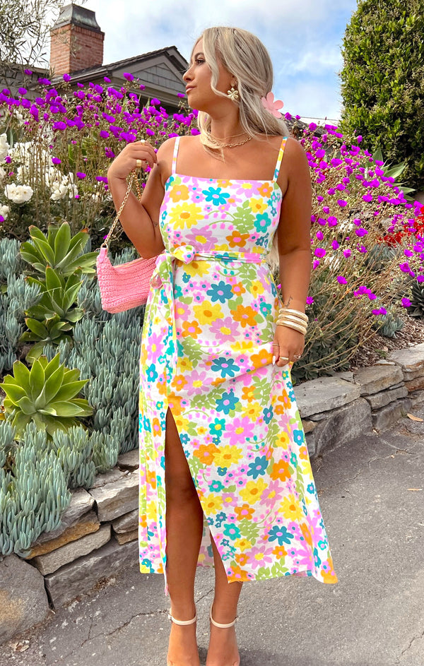 Amalfi Coast Midi Dress ~ Petal Pop – Show Me Your Mumu