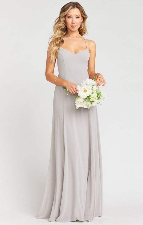 Godshaw Goddess Gown ~ Champagne Luxe Satin – Show Me Your Mumu