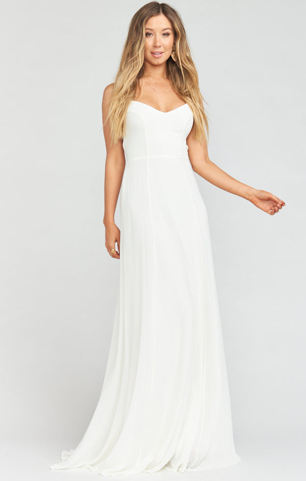 Godshaw Goddess Gown Wedding Cake Chiffon Show Me Your Mumu