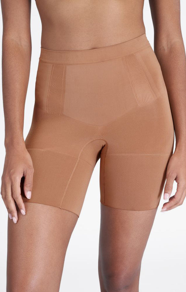 SPANX OnCore Mid-Thigh Short ~ Naked 3.0