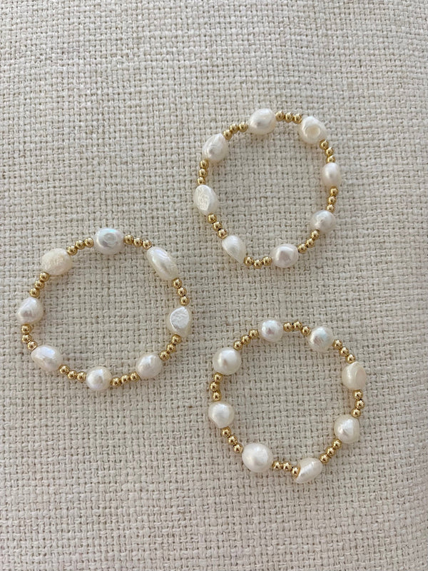 ALV Jewels Cocoa Bracelet ~ Ivory & Gold – Show Me Your Mumu