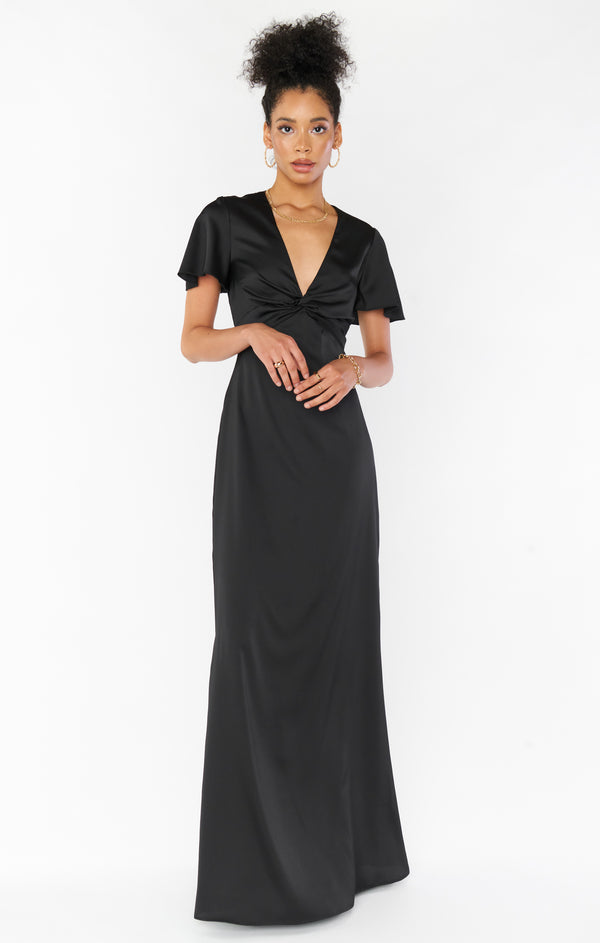 完売品　パメオポーズ　Youran Long Dress ブラック　M パメオポーズ PAMEO POSE Youran Long Dress ドレス ワンピース