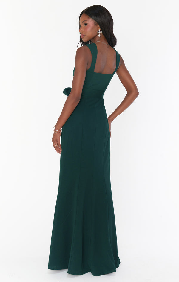 Paris Gown, in Emerald Stretch, Size: XS | Show Me Your Mumu | Bridesmaid Dresses & Wedding Attendee Dress