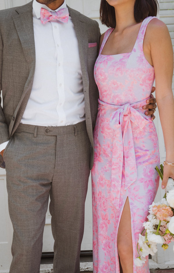 Josh Bow Tie ~ Blushing Floral – Show Me Your Mumu