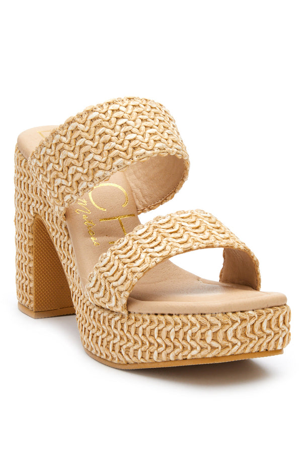 Matisse Gem Platform Heel ~ Natural – Show Me Your Mumu