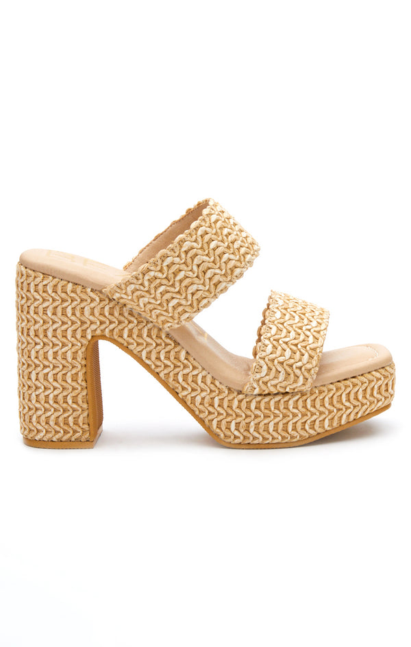 Matisse Gem Platform Heel ~ Natural – Show Me Your Mumu