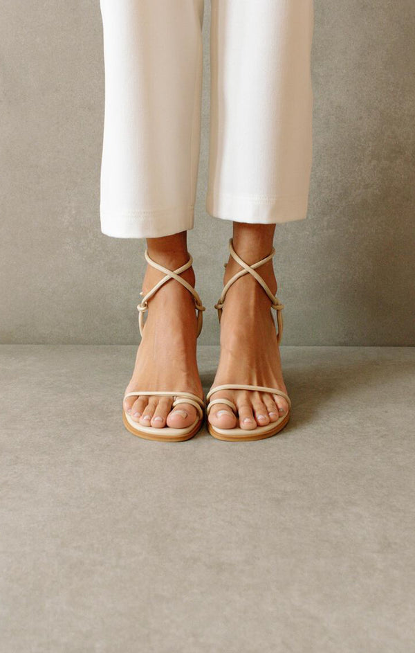 Alohas Grace Wrap Up Heel ~ Corn Ivory – Show Me Your Mumu
