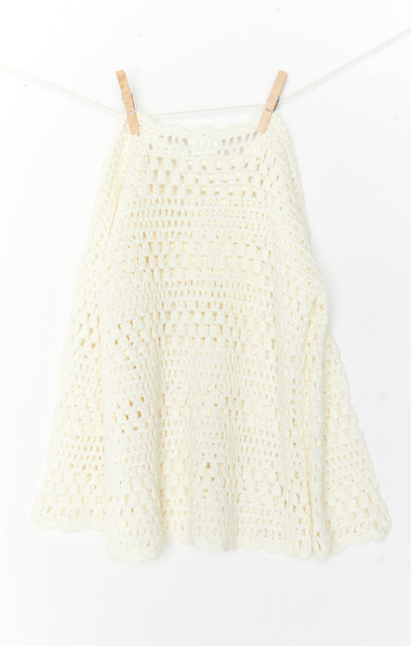Lil Paula Pullover ~ White Crochet – Show Me Your Mumu Lil Paula Pullover ~ White Crochet – Show Me Your Mumu